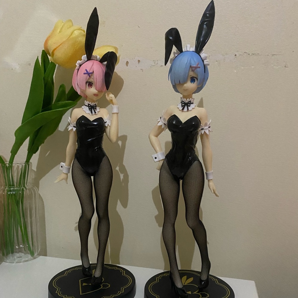 Rem and Ram anime figure || THIS ITEM HAS BEEN SOLD DO NOT BUY